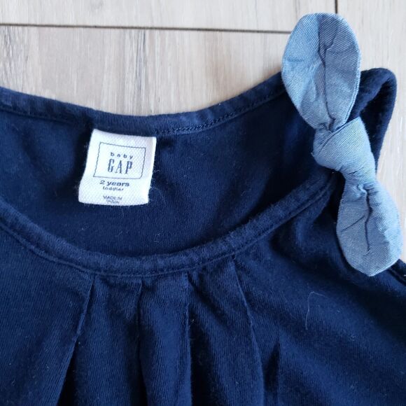 Summer Girls 2T Lot Gap Red White Blue Tank Tops Denim 4th Of July Skirt Set - Picture 10 of 13